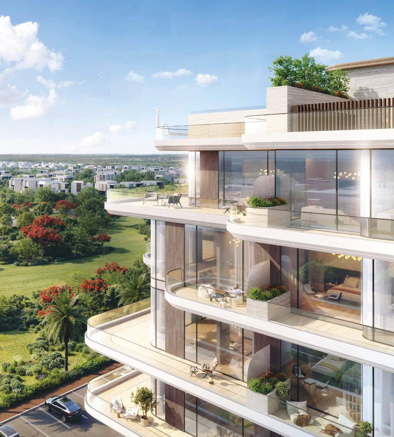 Gate Eleven by AMWAJ Development, image 6 of 18. Render supplied by developer.