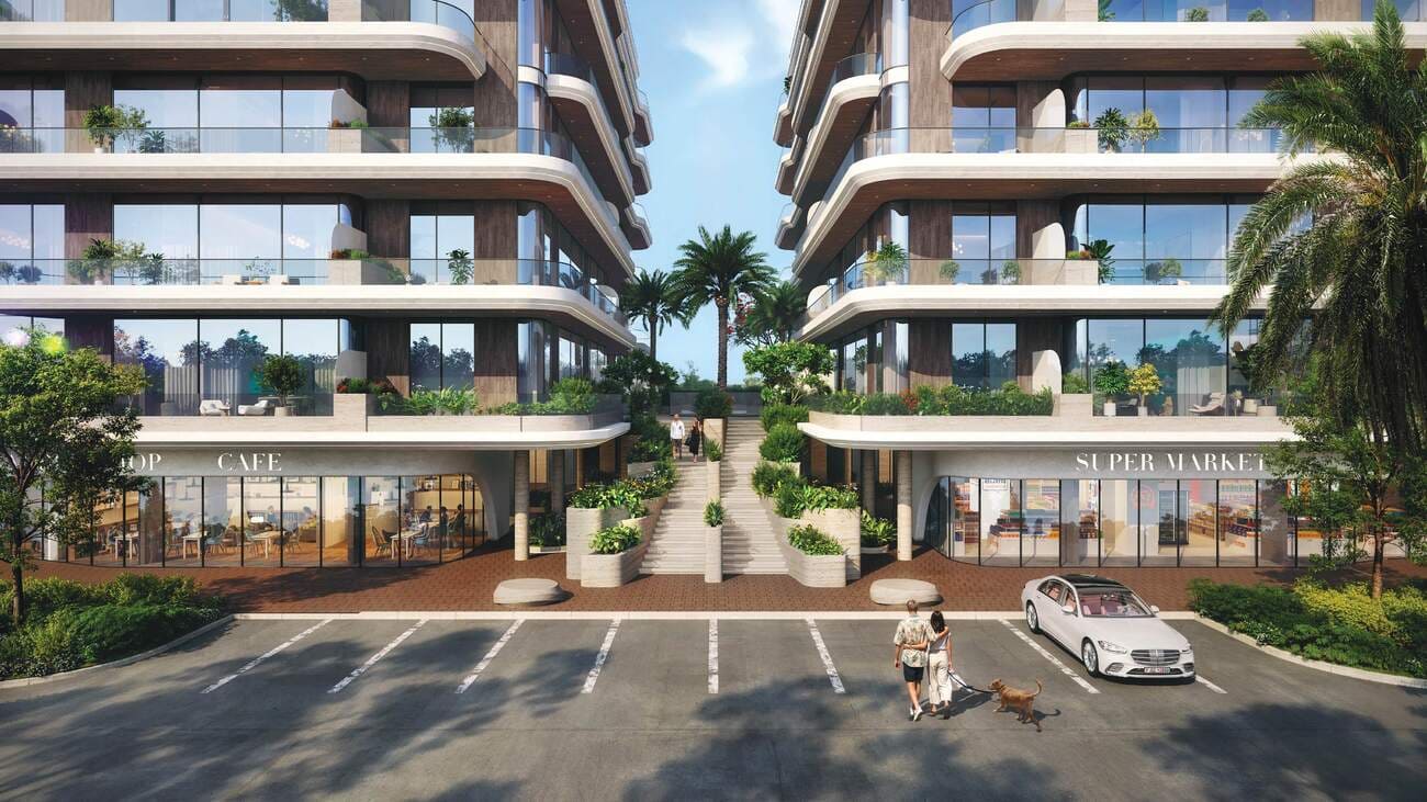 Gate Eleven by AMWAJ Development, image 7 of 18. Render supplied by developer.