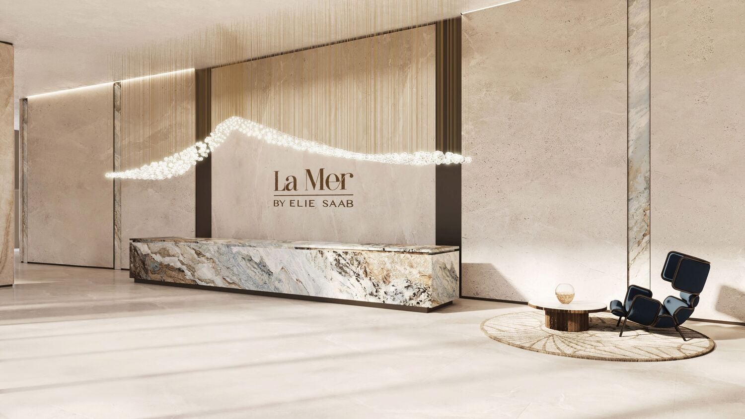 La Mer by Elie Saab, image 20 of 22. Render supplied by developer.