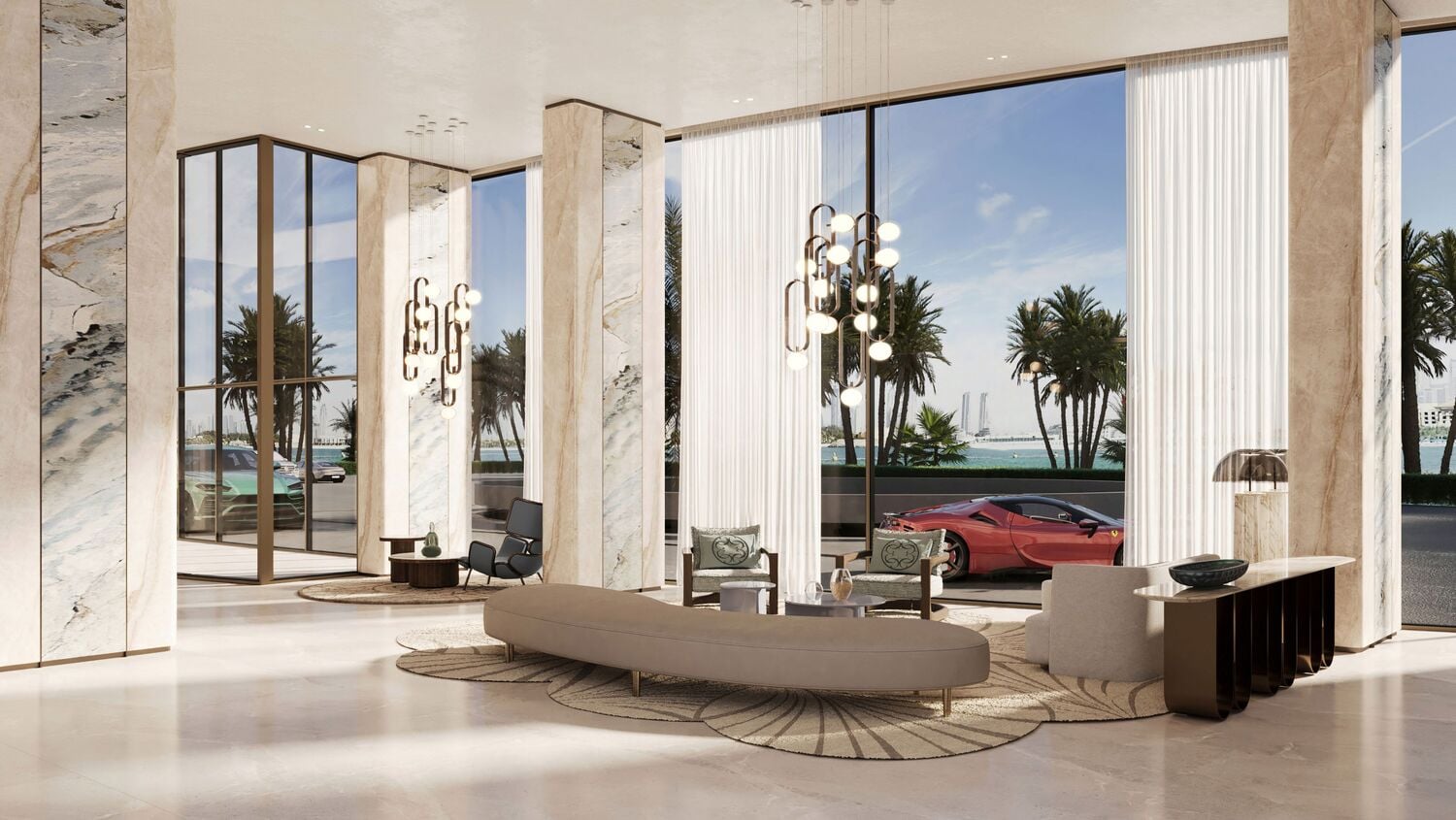 La Mer by Elie Saab, image 21 of 22. Render supplied by developer.