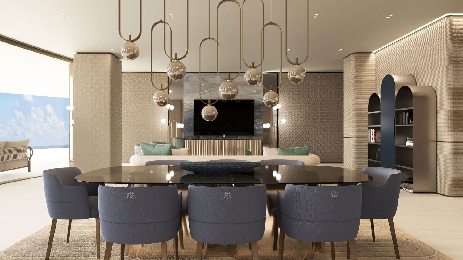 La Mer by Elie Saab, image 14 of 22. Render supplied by developer.