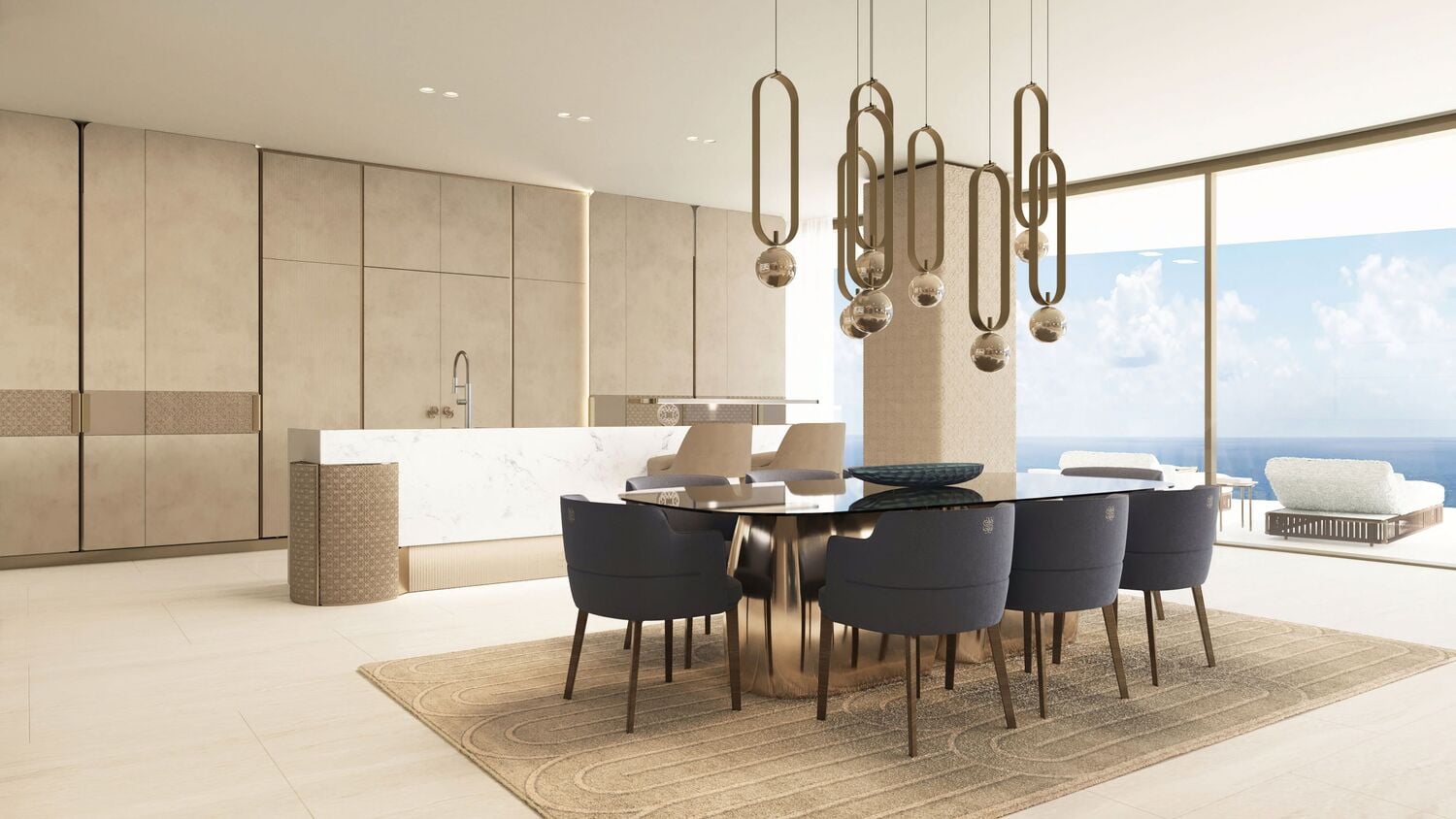 La Mer by Elie Saab, image 15 of 22. Render supplied by developer.
