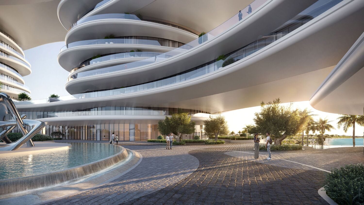 La Mer by Elie Saab, image 6 of 22. Render supplied by developer.