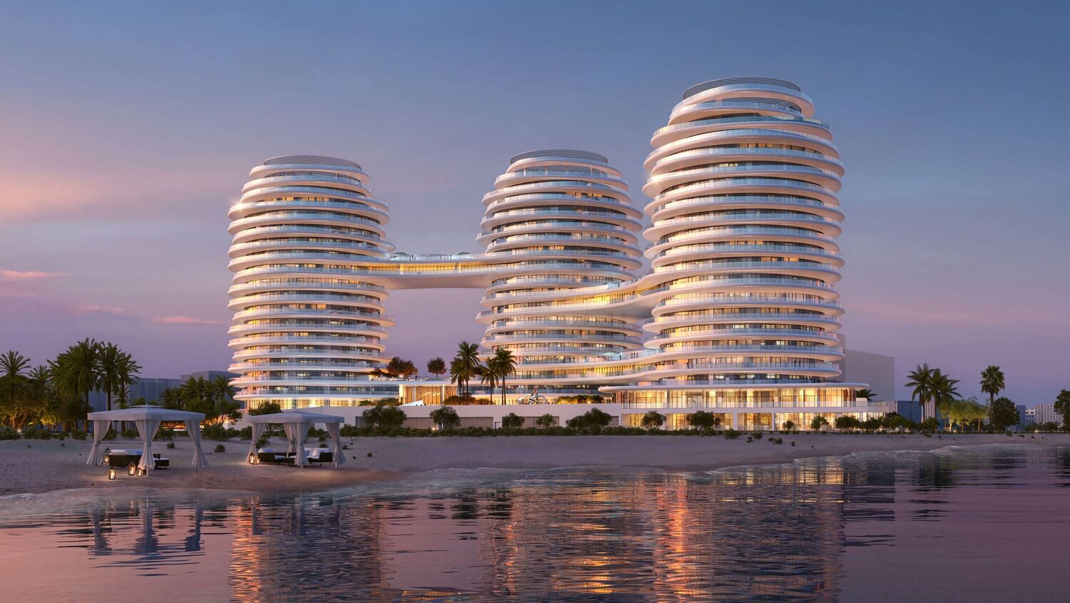 La Mer by Elie Saab, image 8 of 22. Render supplied by developer.