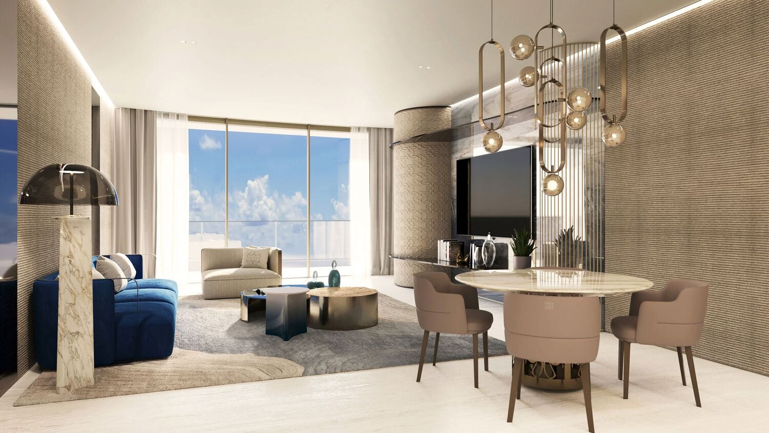 La Mer by Elie Saab, image 18 of 22. Render supplied by developer.