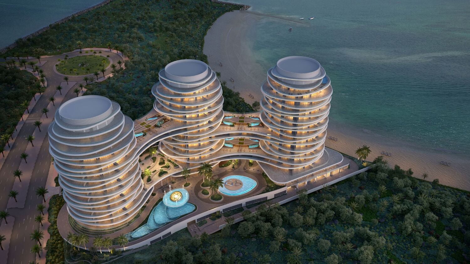La Mer by Elie Saab, image 9 of 22. Render supplied by developer.
