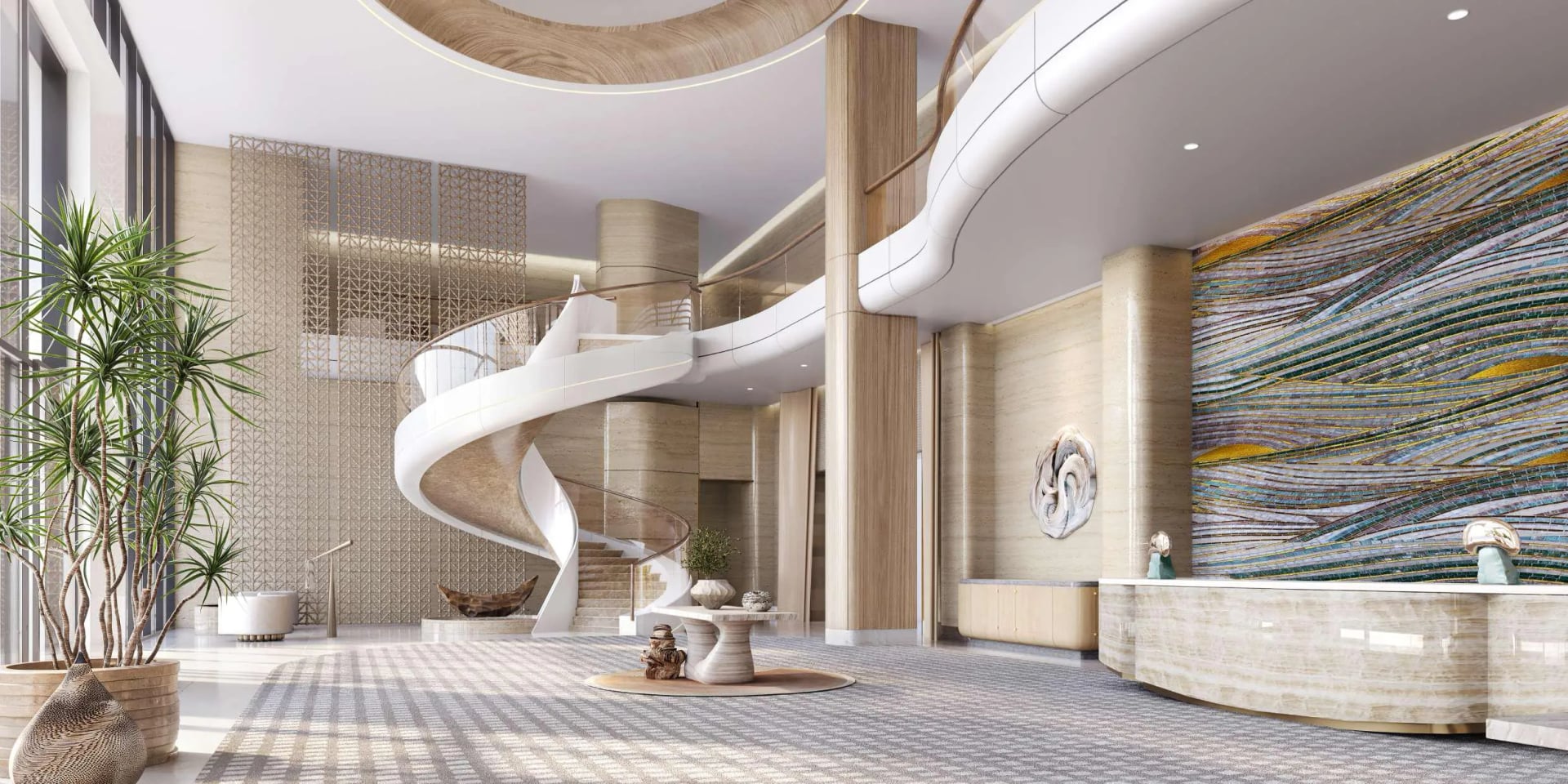 Nasim Al Bahr Residences by Abu Dhabi National Hotels, image 11 of 19. Render supplied by developer.