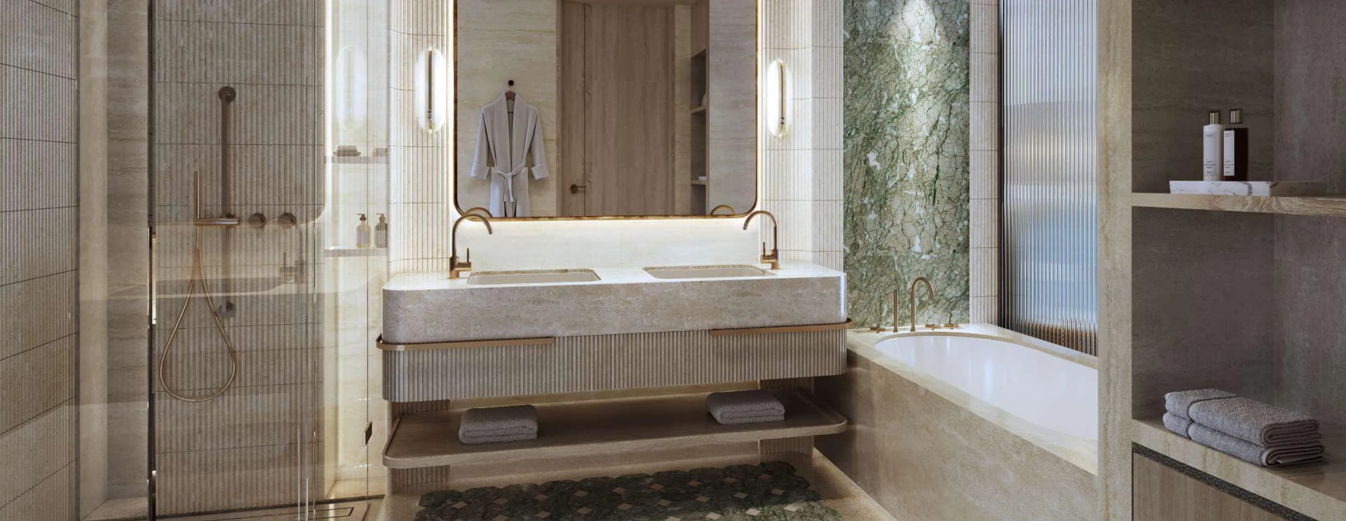 Nasim Al Bahr Residences by Abu Dhabi National Hotels, image 14 of 19. Render supplied by developer.