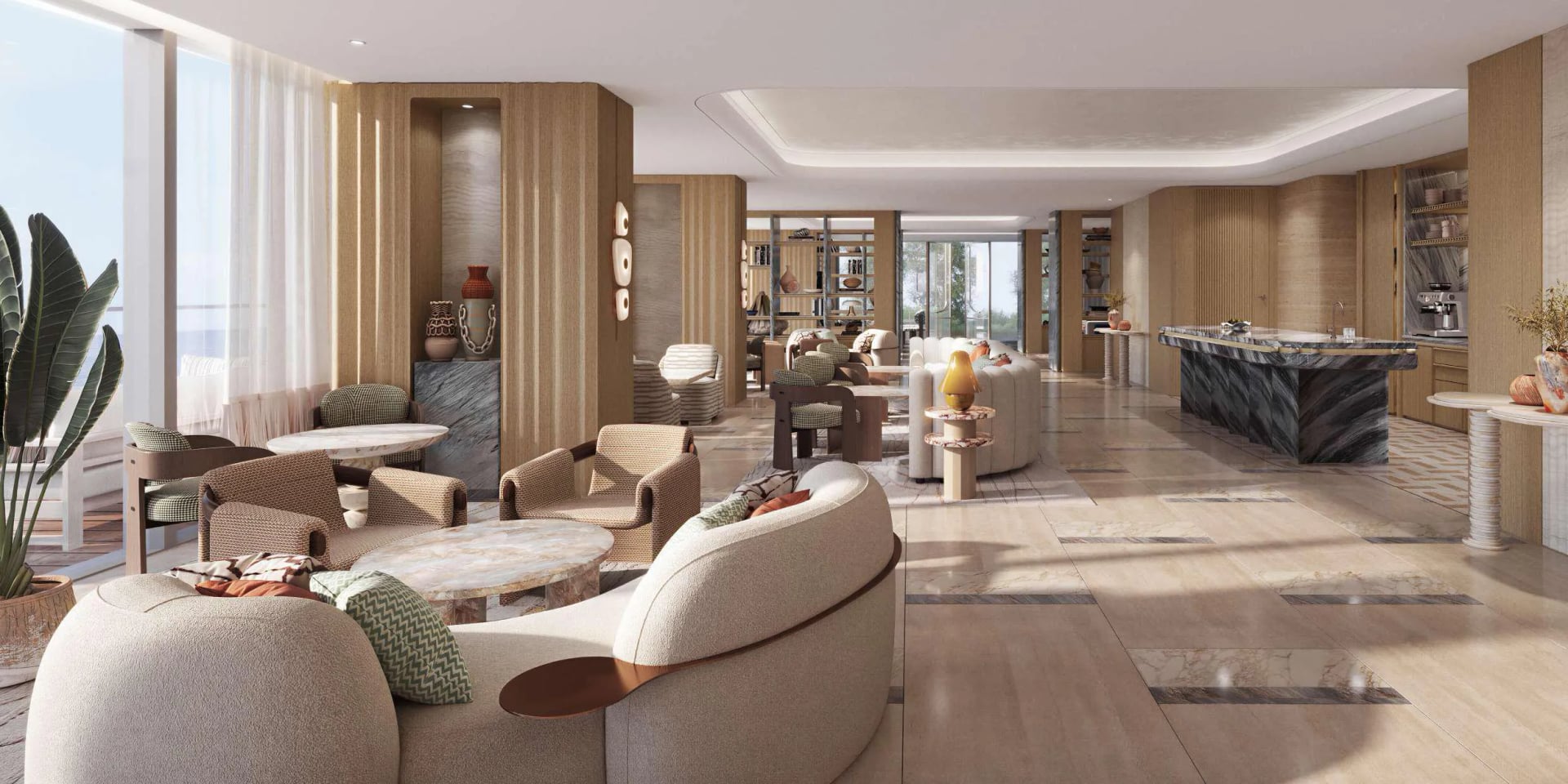 Nasim Al Bahr Residences by Abu Dhabi National Hotels, image 19 of 19. Render supplied by developer.