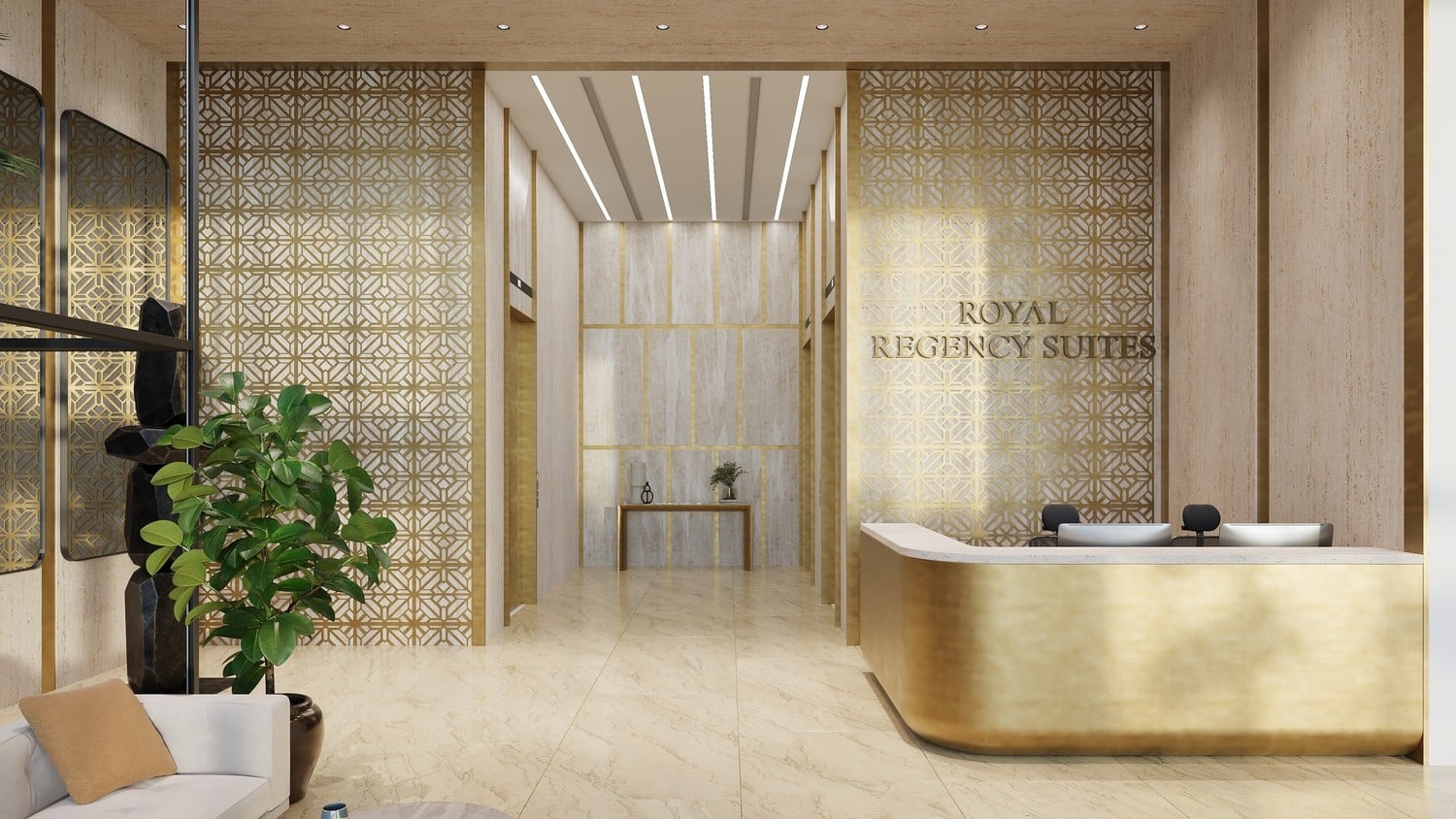 Royal Regency Suites by Al Seeb Real Estate Development, image 13 of 14. Render supplied by developer.