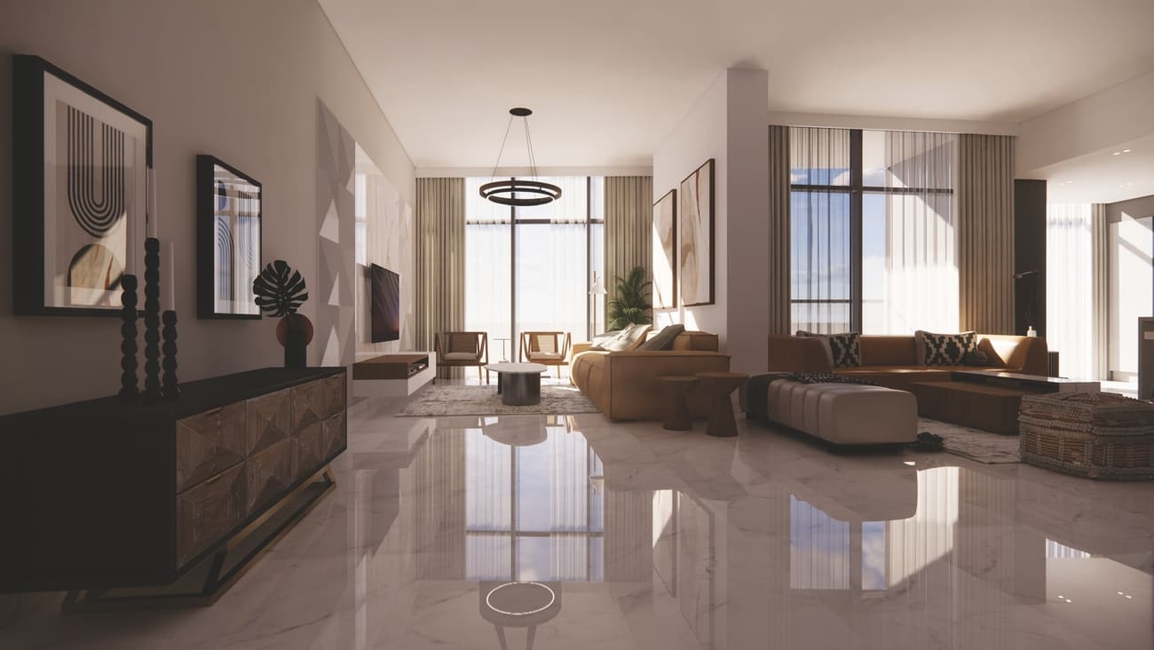 Royal Regency by Al Seeb Real Estate Development, image 8 of 12. Render supplied by developer.