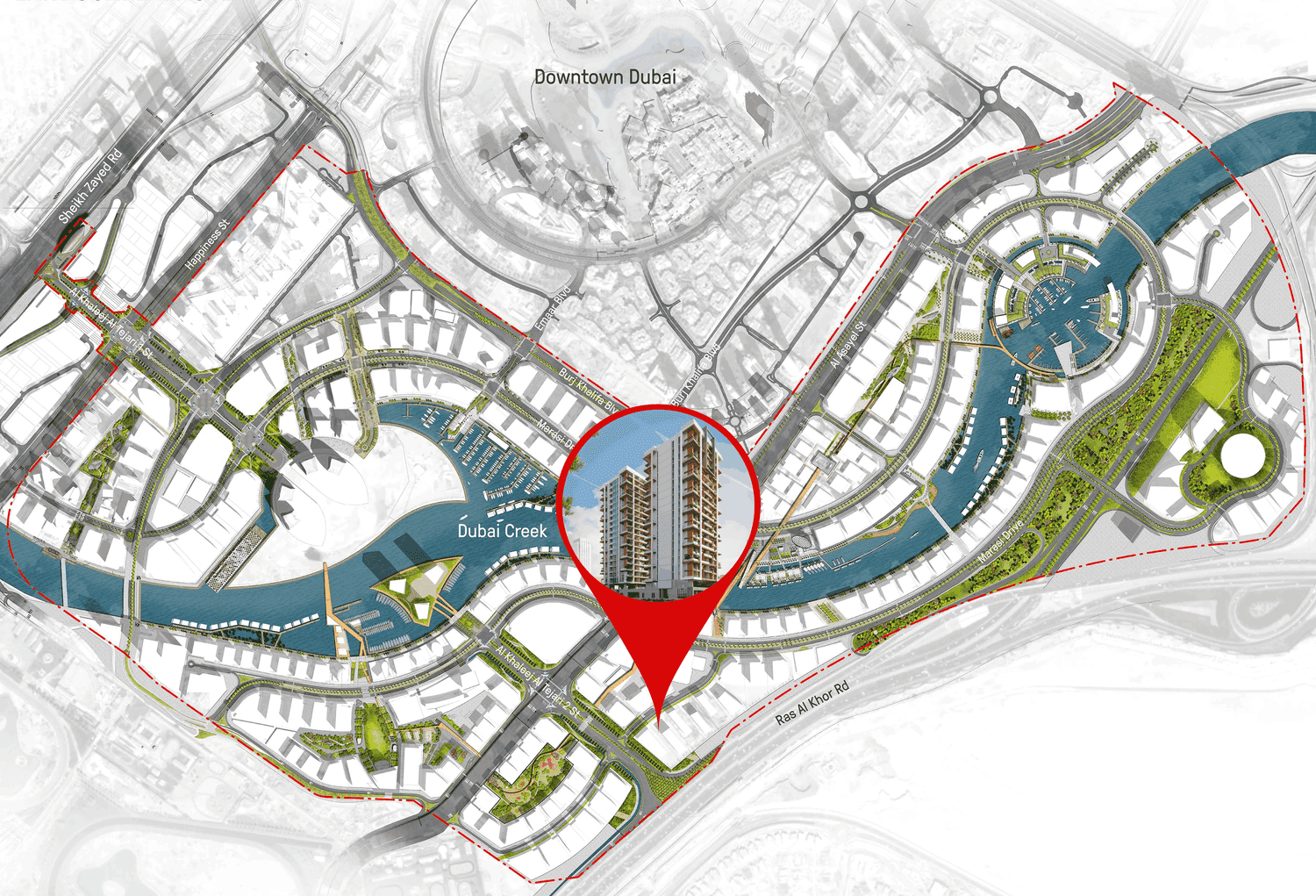 Royal Regency Suites by Al Seeb Real Estate Development, image 12 of 14. Render supplied by developer.