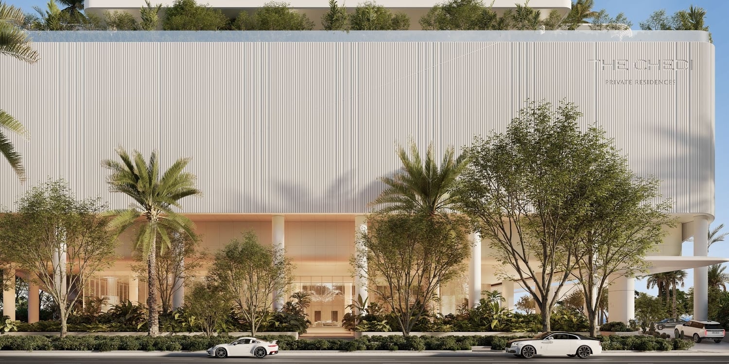 The Chedi Private Residences by Al Seeb Real Estate Development, image 1 of 10. Render supplied by developer.