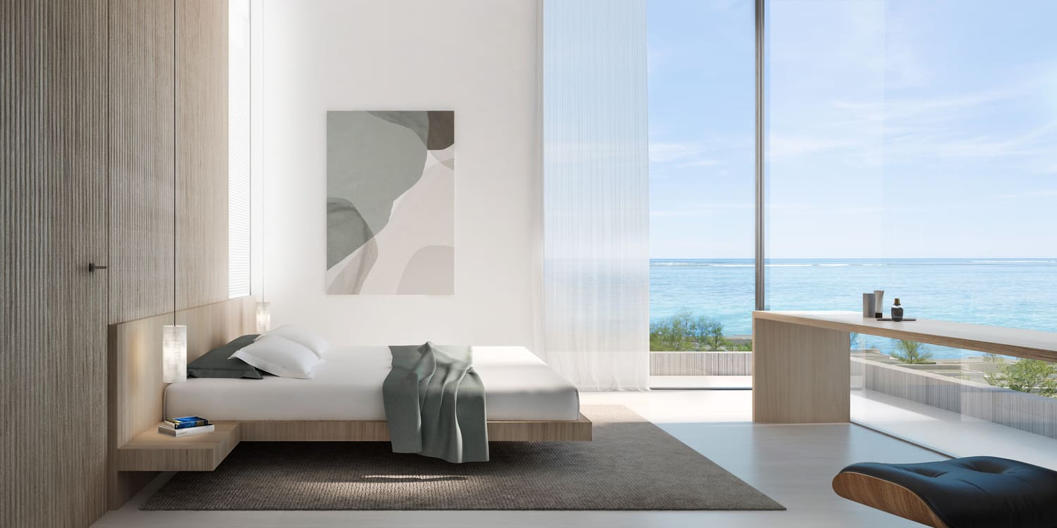 Al Zorah Seaside Hills by Al Zorah Development Company, image 9 of 12. Render supplied by developer.