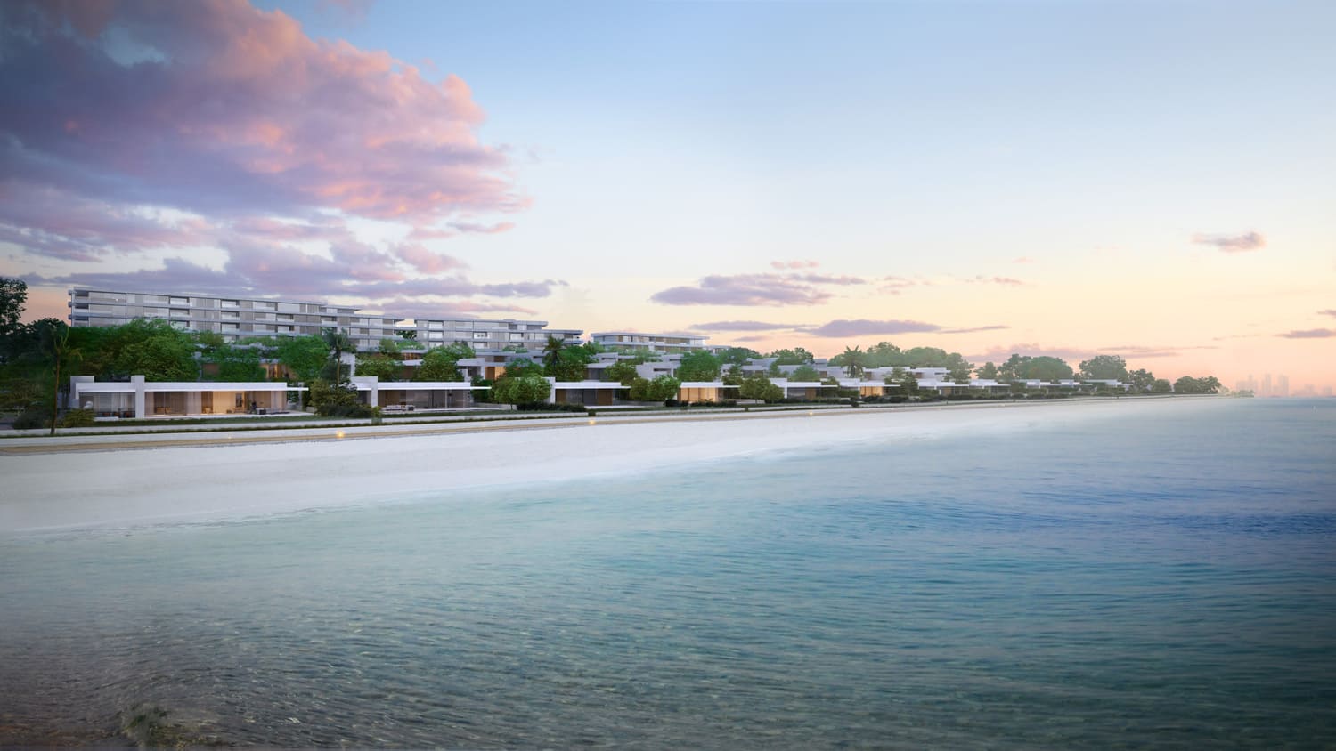 Al Zorah Seaside Hills by Al Zorah Development Company, image 5 of 12. Render supplied by developer.