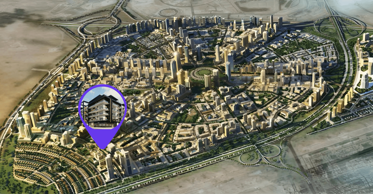 Al Serh Residences 11 by Asak Real Estate Development, image 6 of 7. Render supplied by developer.