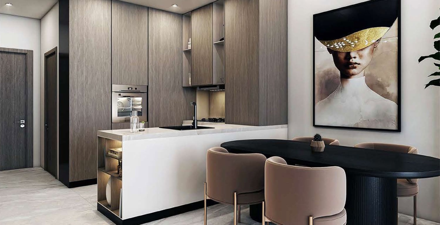 Al Serh Residences 11 by Asak Real Estate Development, image 3 of 7. Render supplied by developer.