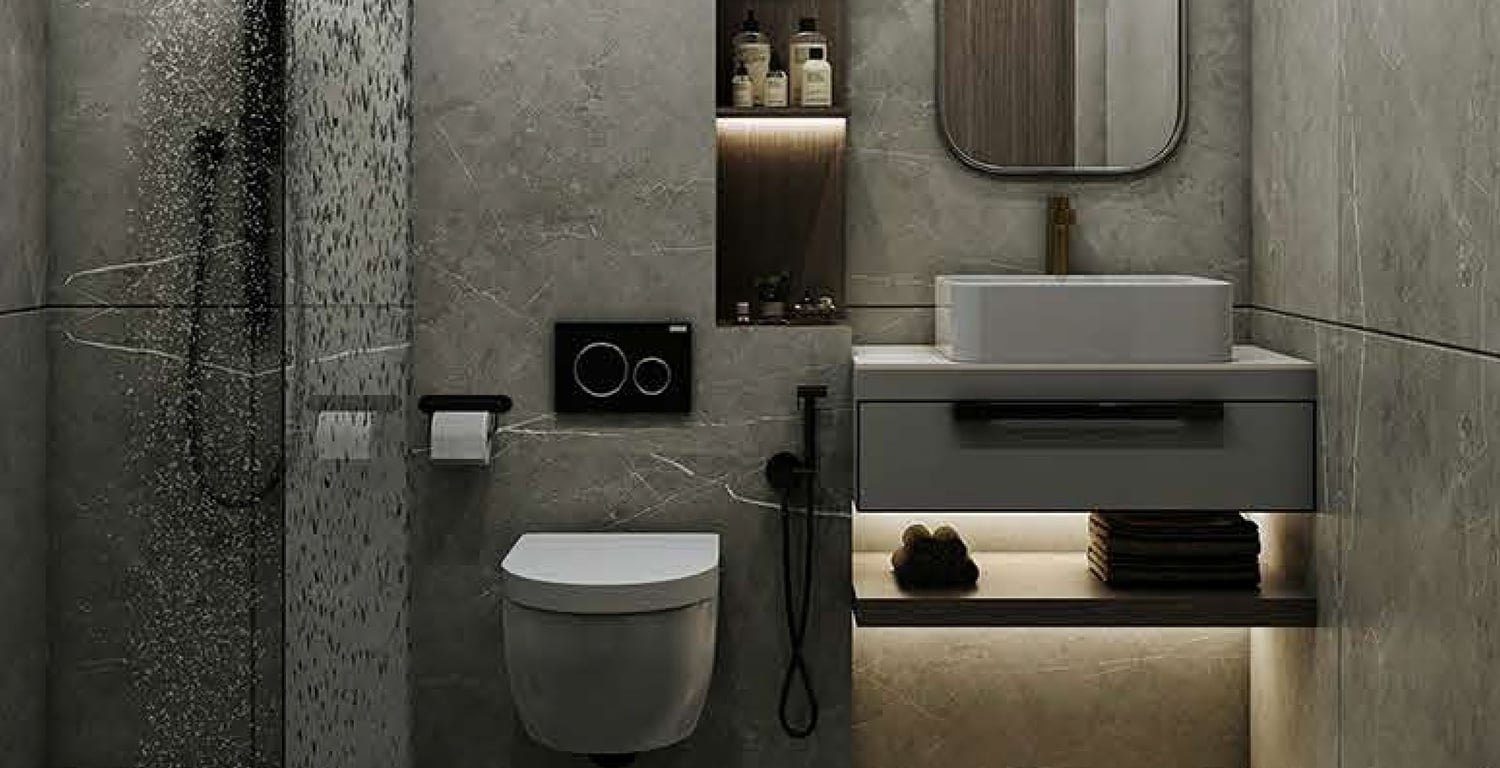 Al Serh Residences 11 by Asak Real Estate Development, image 5 of 7. Render supplied by developer.
