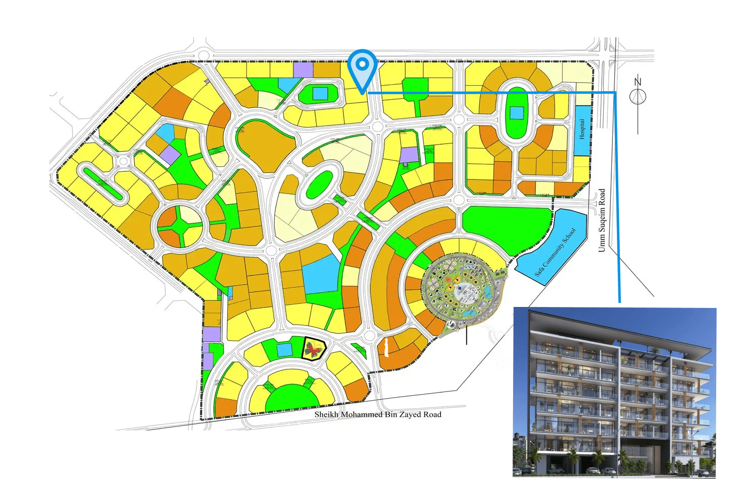 Avelon Boulevard, image 11 of 12. Render supplied by developer.
