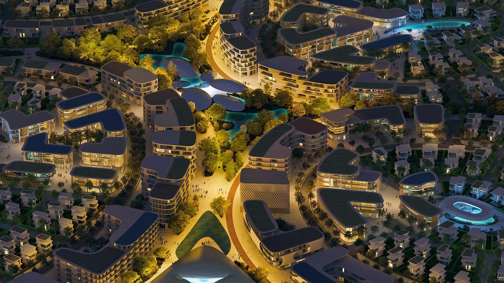 Khalid Bin Sultan City by BEEAH, image 11 of 20. Render supplied by developer.