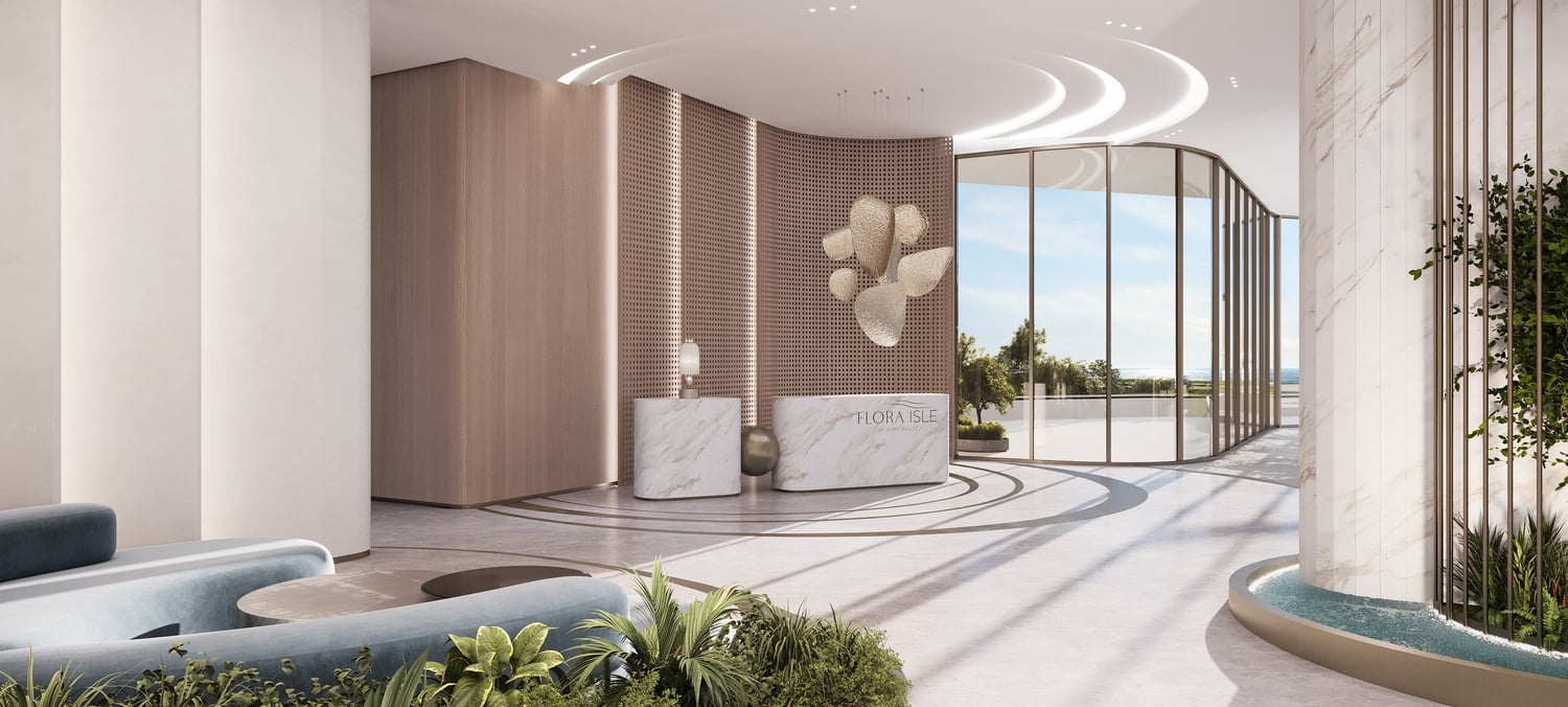 Flora Isle Beachfront Residences by Centurion, image 14 of 16. Render supplied by developer.