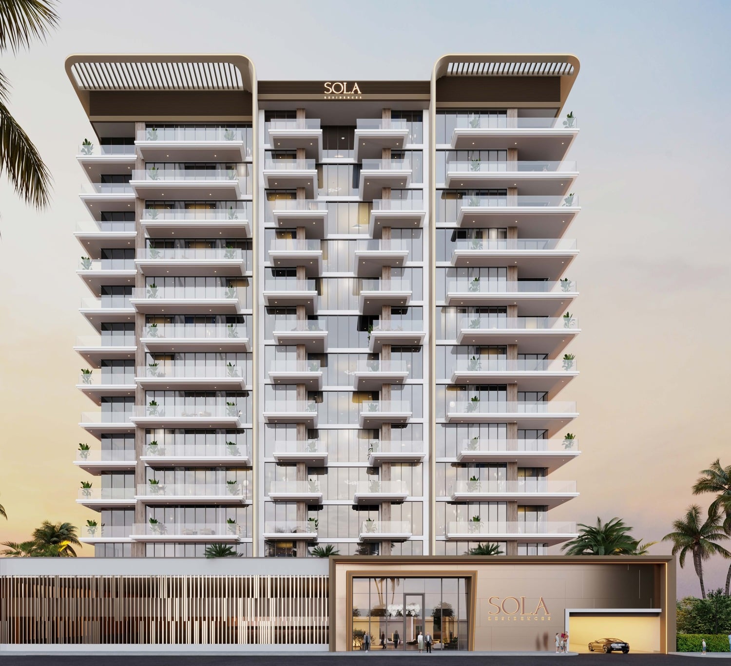 Sola Residences by Centurion, image 1 of 10. Render supplied by developer.