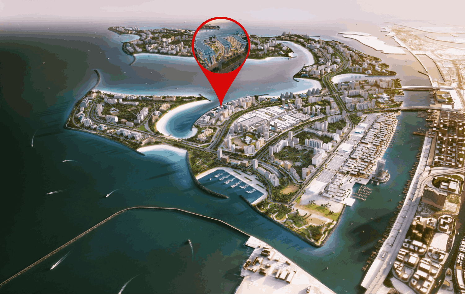 Flora Isle Beachfront Residences by Centurion, image 13 of 16. Render supplied by developer.