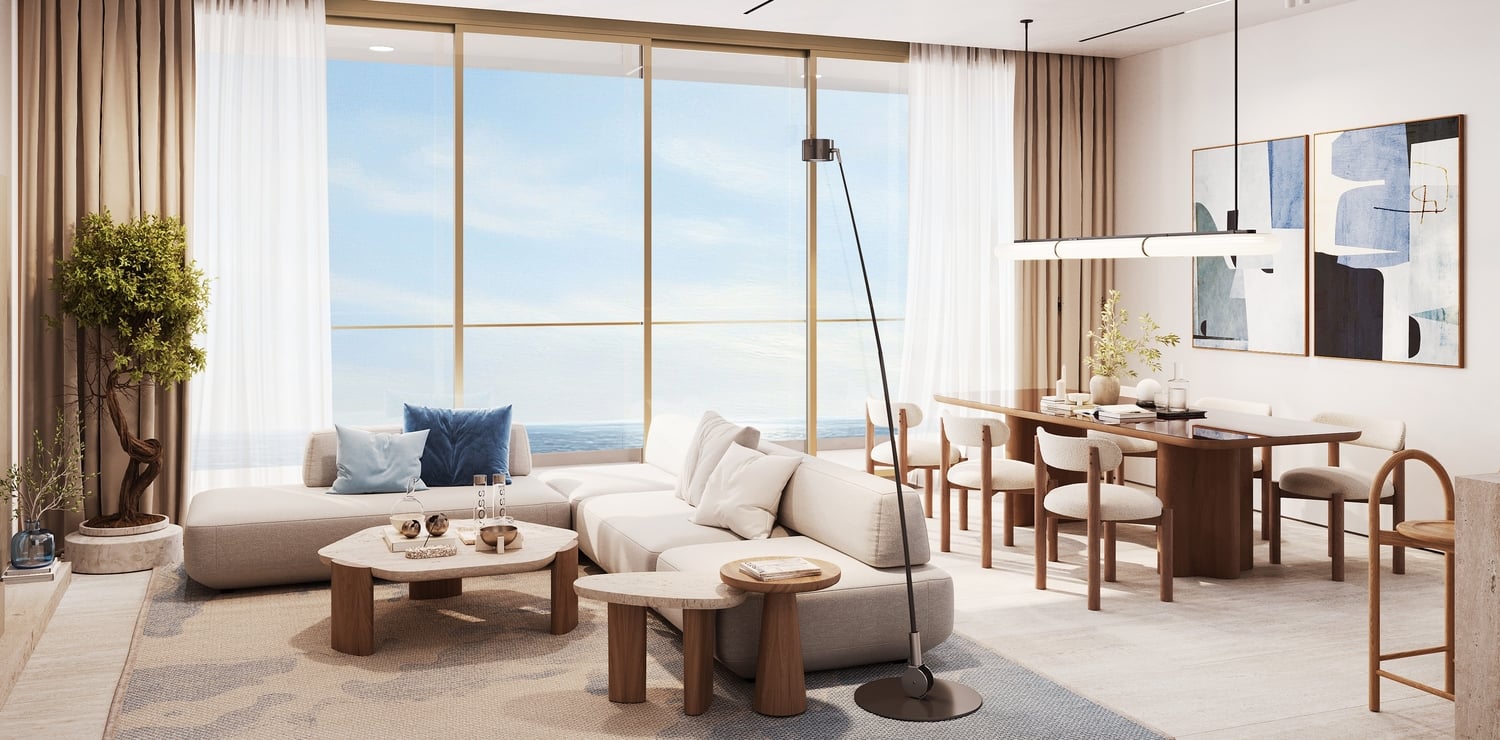 Flora Isle Beachfront Residences by Centurion, image 8 of 16. Render supplied by developer.
