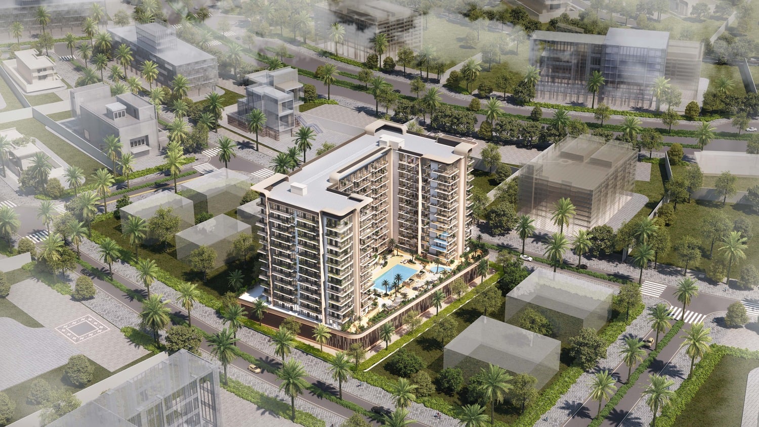 Sola Residences by Centurion, image 2 of 10. Render supplied by developer.