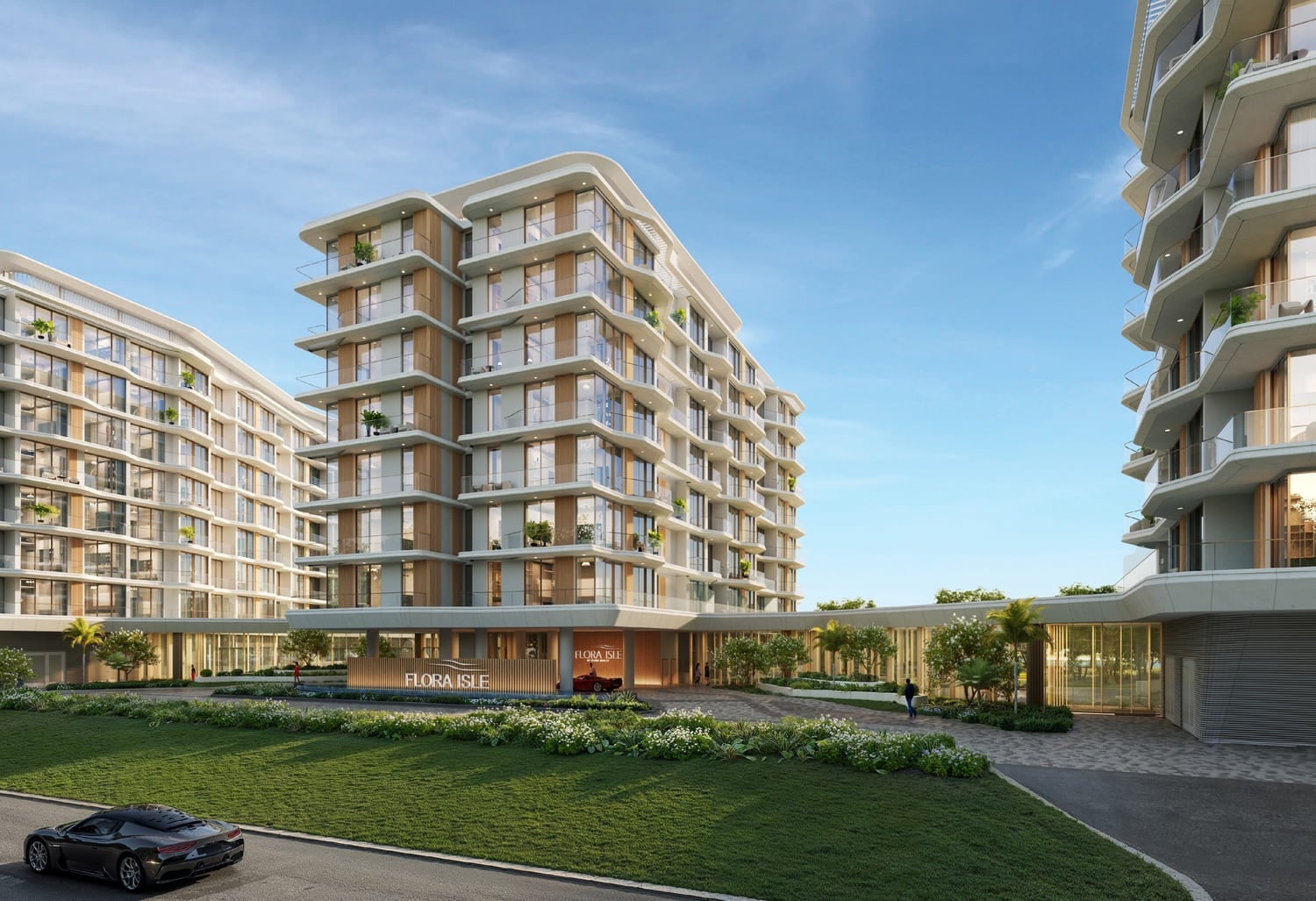 Flora Isle Beachfront Residences by Centurion, image 4 of 16. Render supplied by developer.