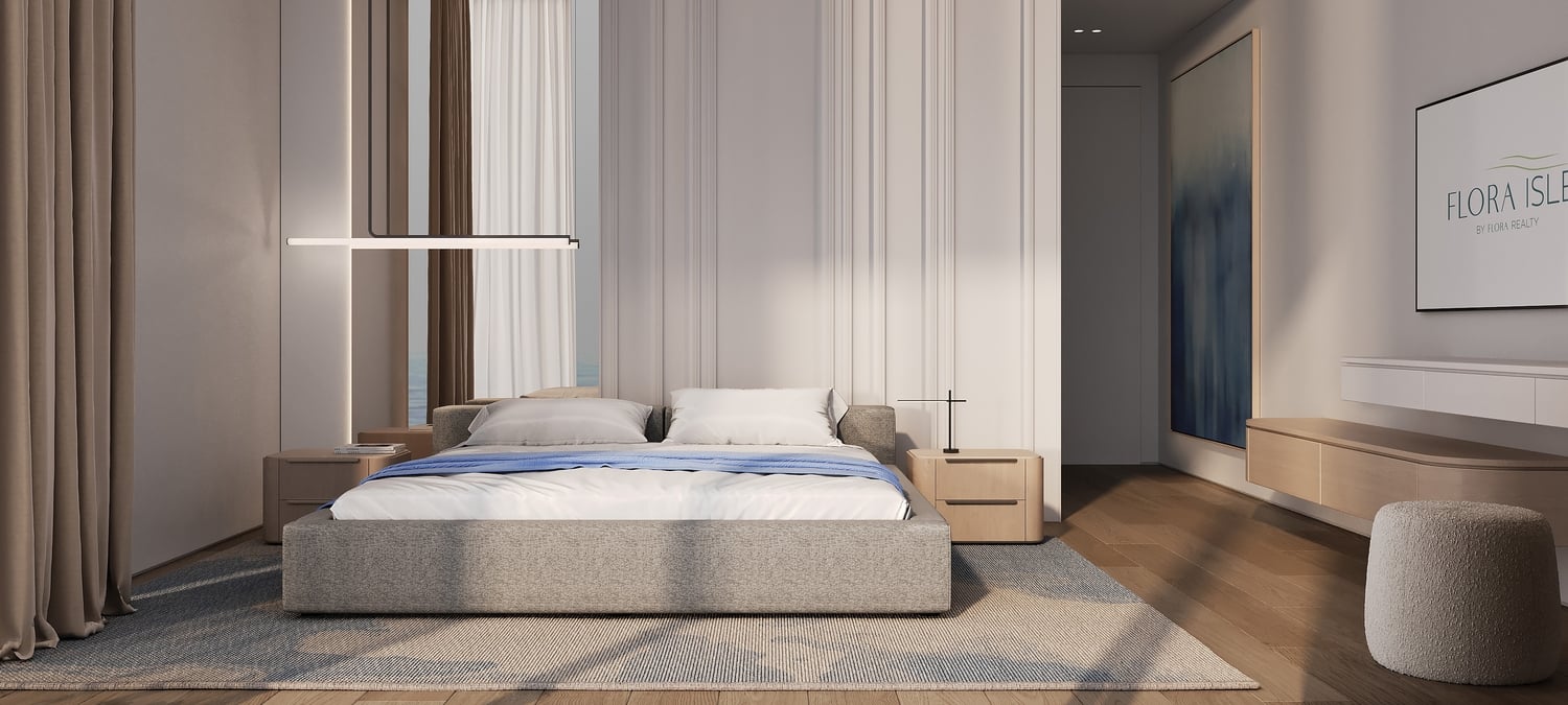 Flora Isle Beachfront Residences by Centurion, image 12 of 16. Render supplied by developer.