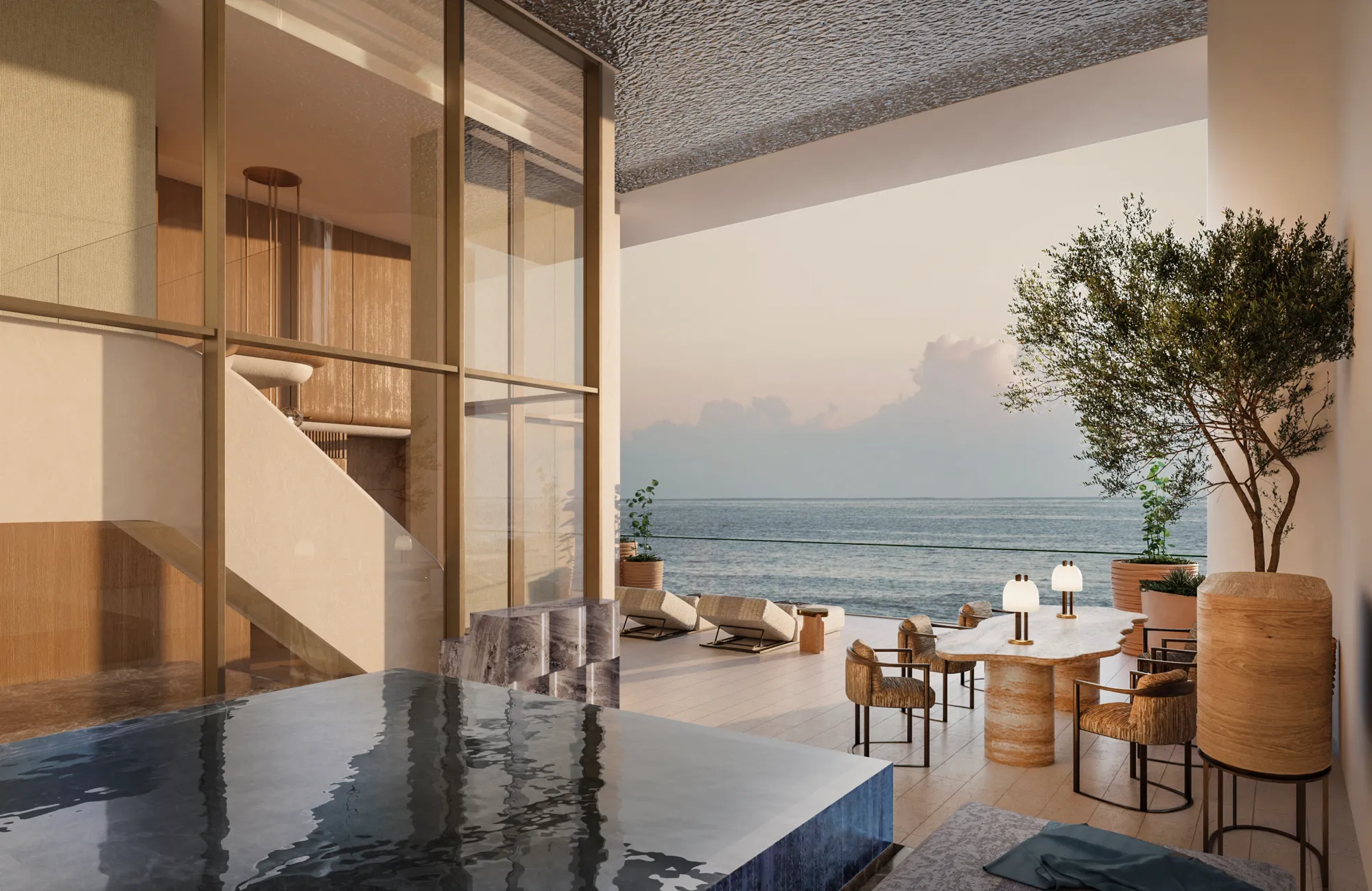 W Hotels and Residences Al Marjan by Dalands, image 6 of 13. Render supplied by developer.
