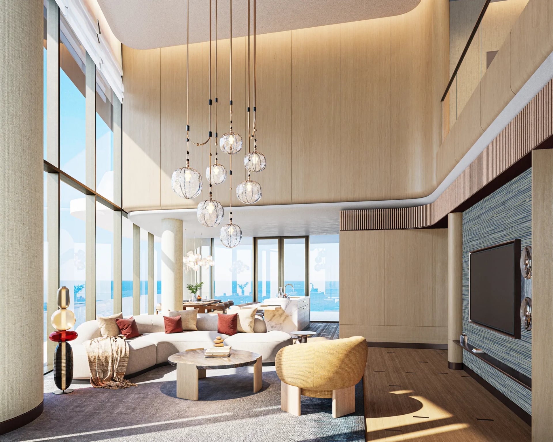 W Hotels and Residences Al Marjan by Dalands, image 10 of 13. Render supplied by developer.