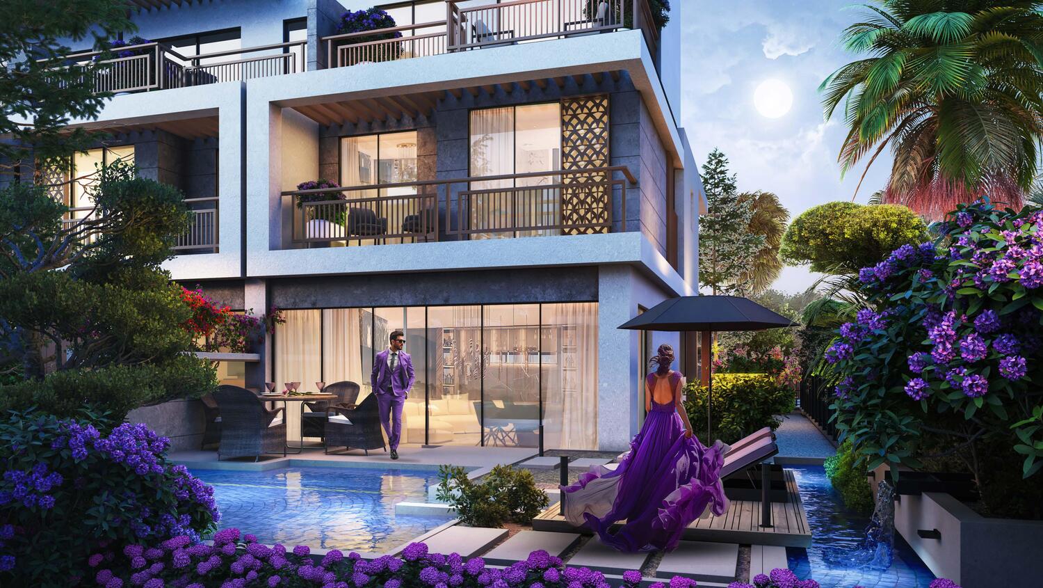 Damac Violet by Damac, image 2 of 6. Render supplied by developer.