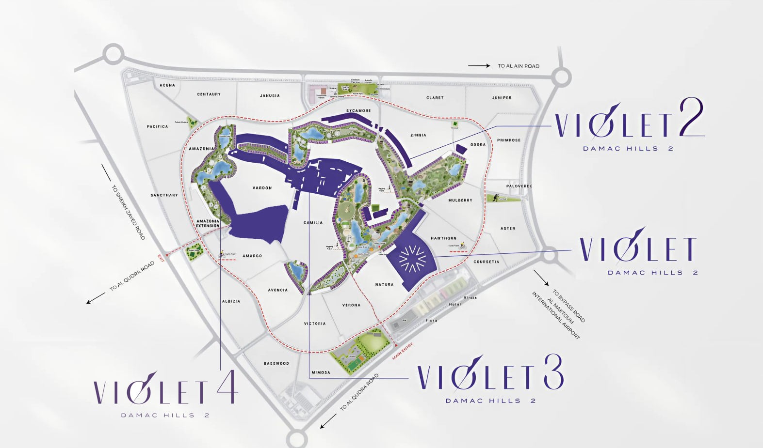 Damac Violet by Damac, image 6 of 6. Render supplied by developer.
