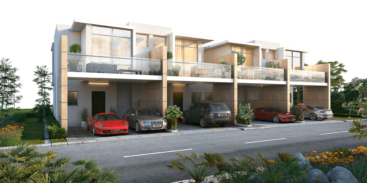 Damac Hills 2 - Victoria, Damac Hills 2. Render supplied by developer.