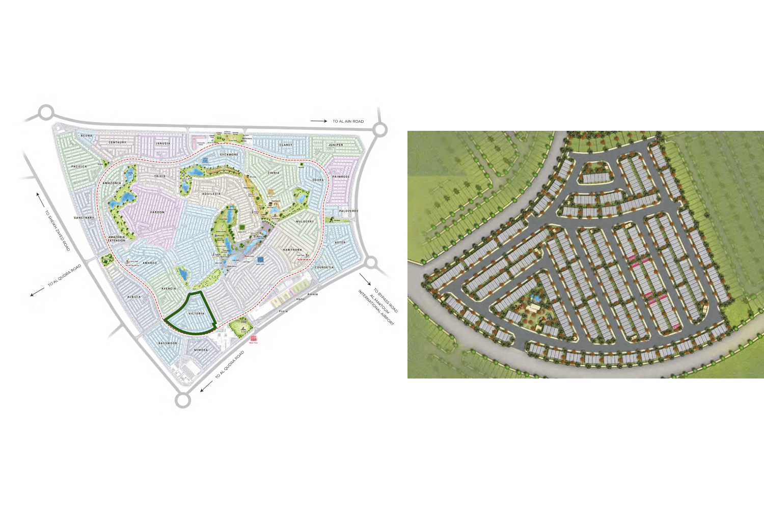 Damac Hills 2 - Victoria, image 3 of 3. Render supplied by developer.