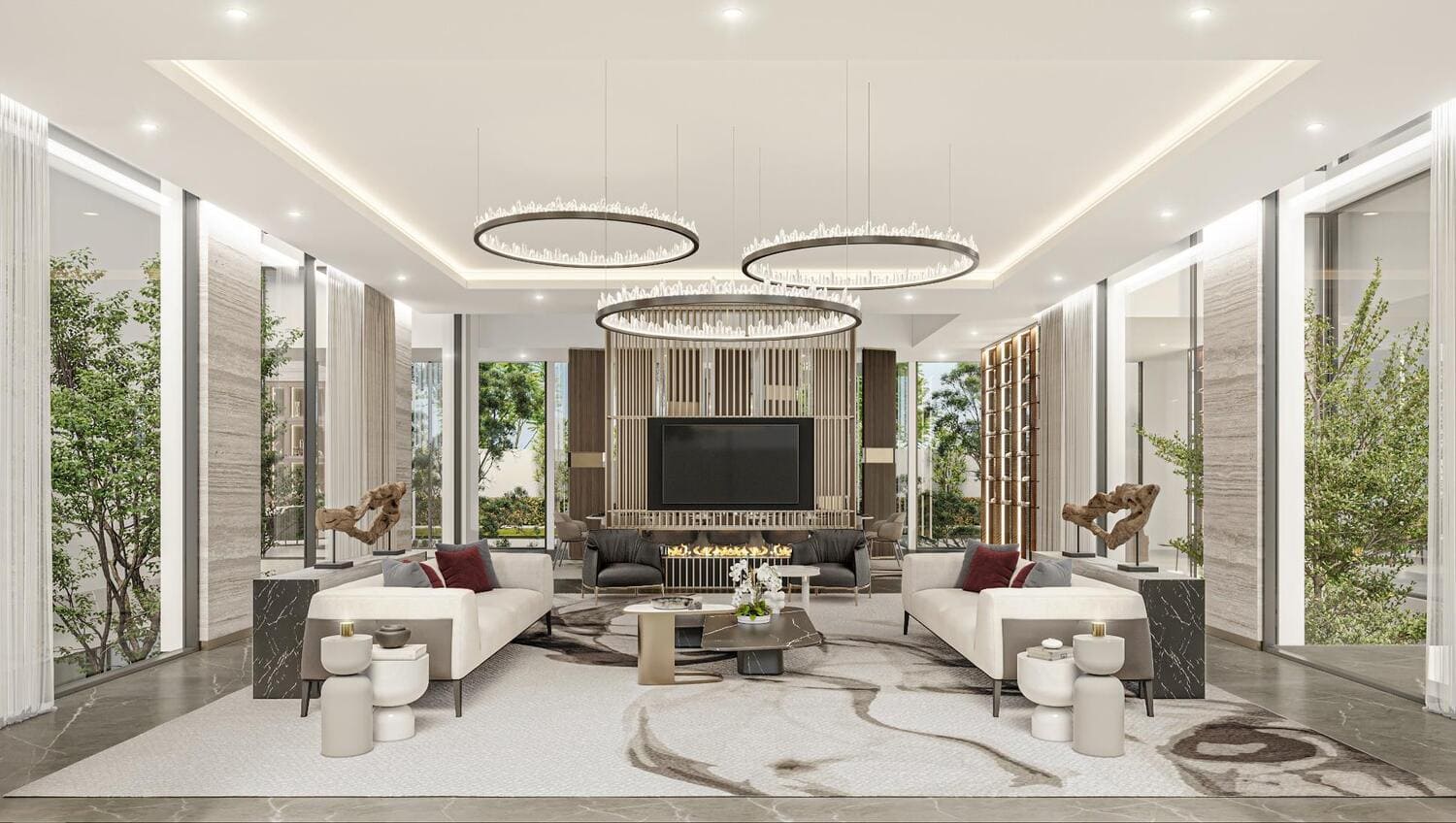 Damac Hills - Utopia, image 15 of 25. Render supplied by developer.