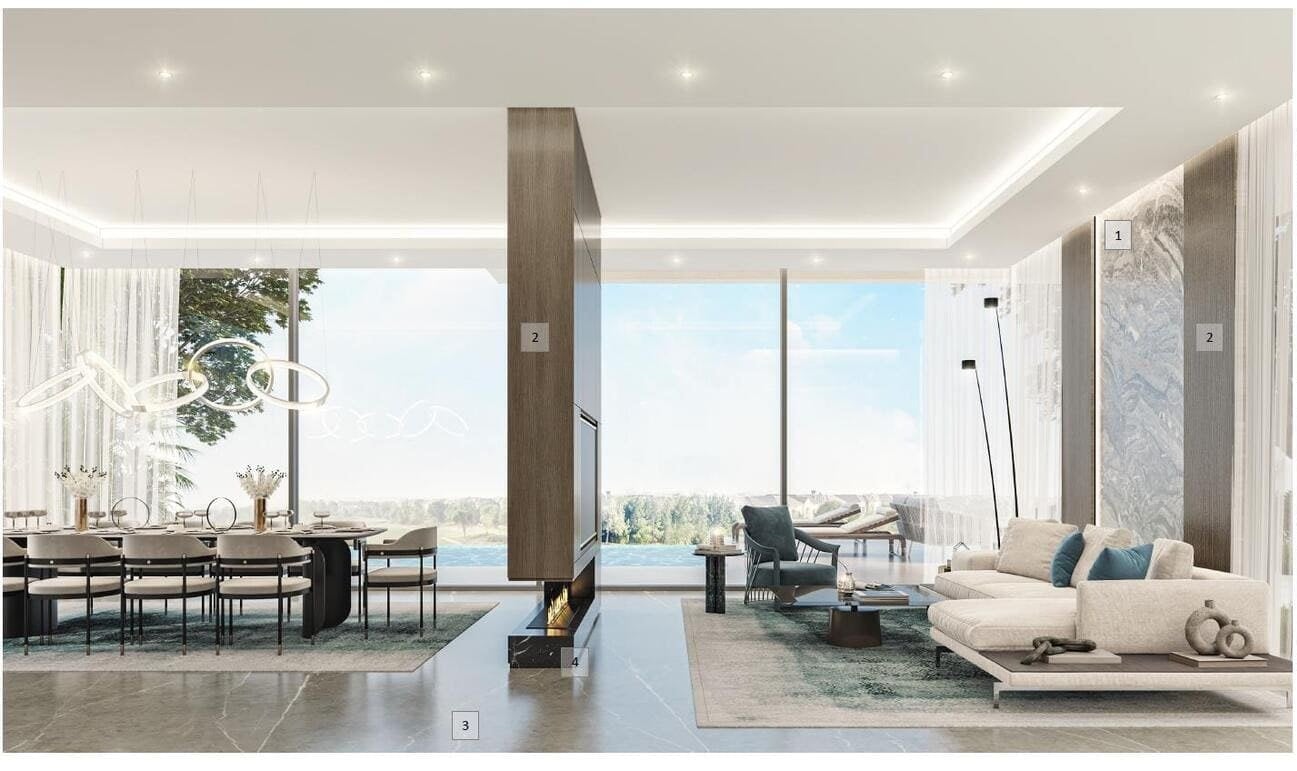 Damac Hills - Utopia, image 17 of 25. Render supplied by developer.