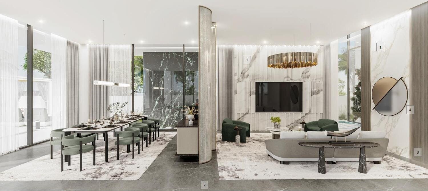 Damac Hills - Utopia, image 18 of 25. Render supplied by developer.