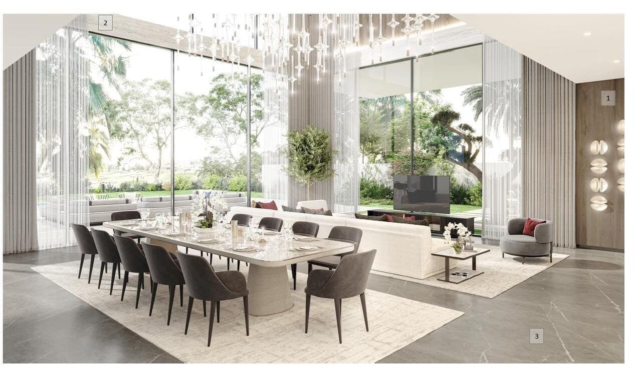 Damac Hills - Utopia, image 19 of 25. Render supplied by developer.