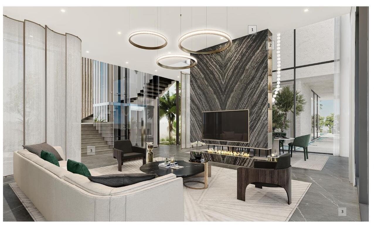 Damac Hills - Utopia, image 24 of 25. Render supplied by developer.