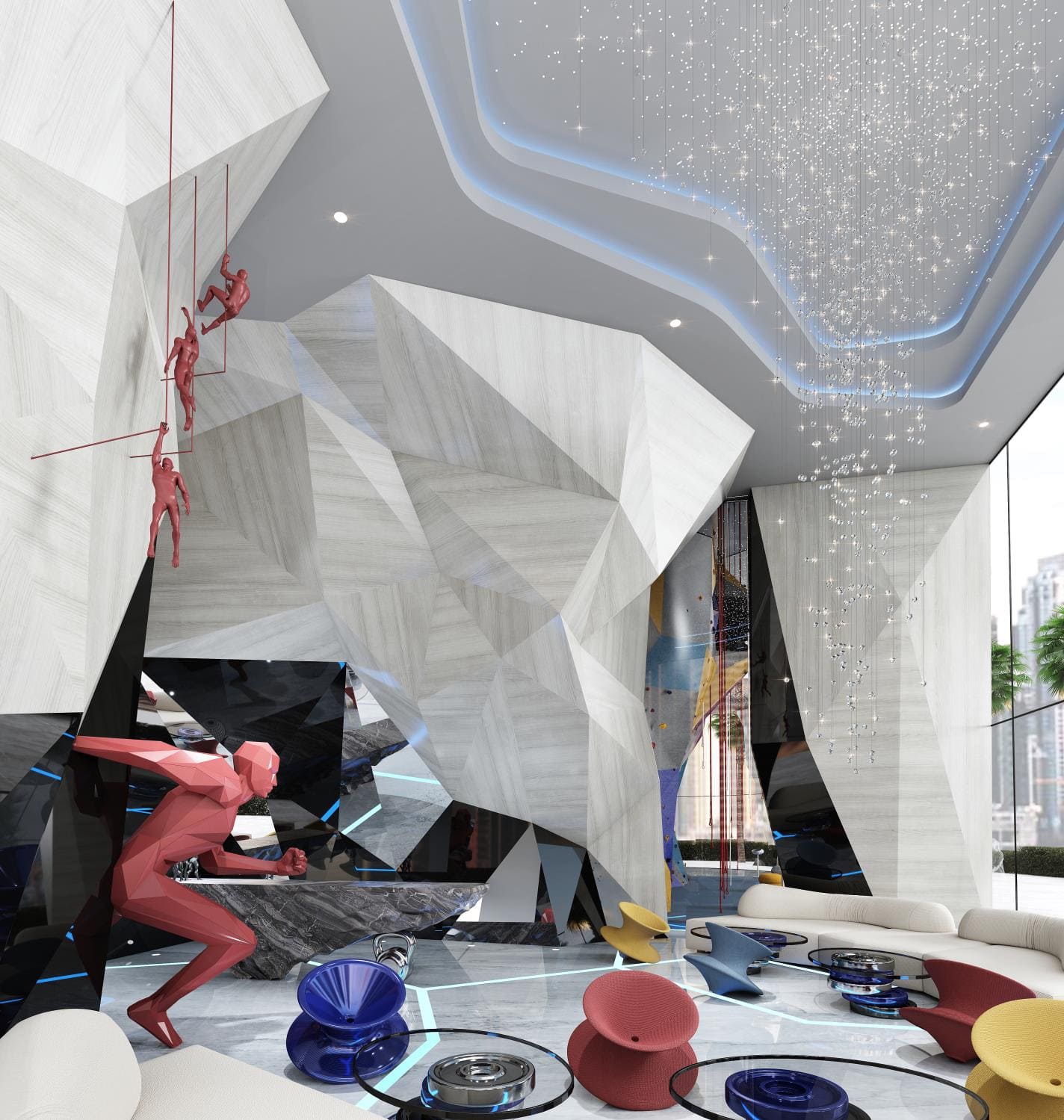 Volta by Damac, image 6 of 7. Render supplied by developer.