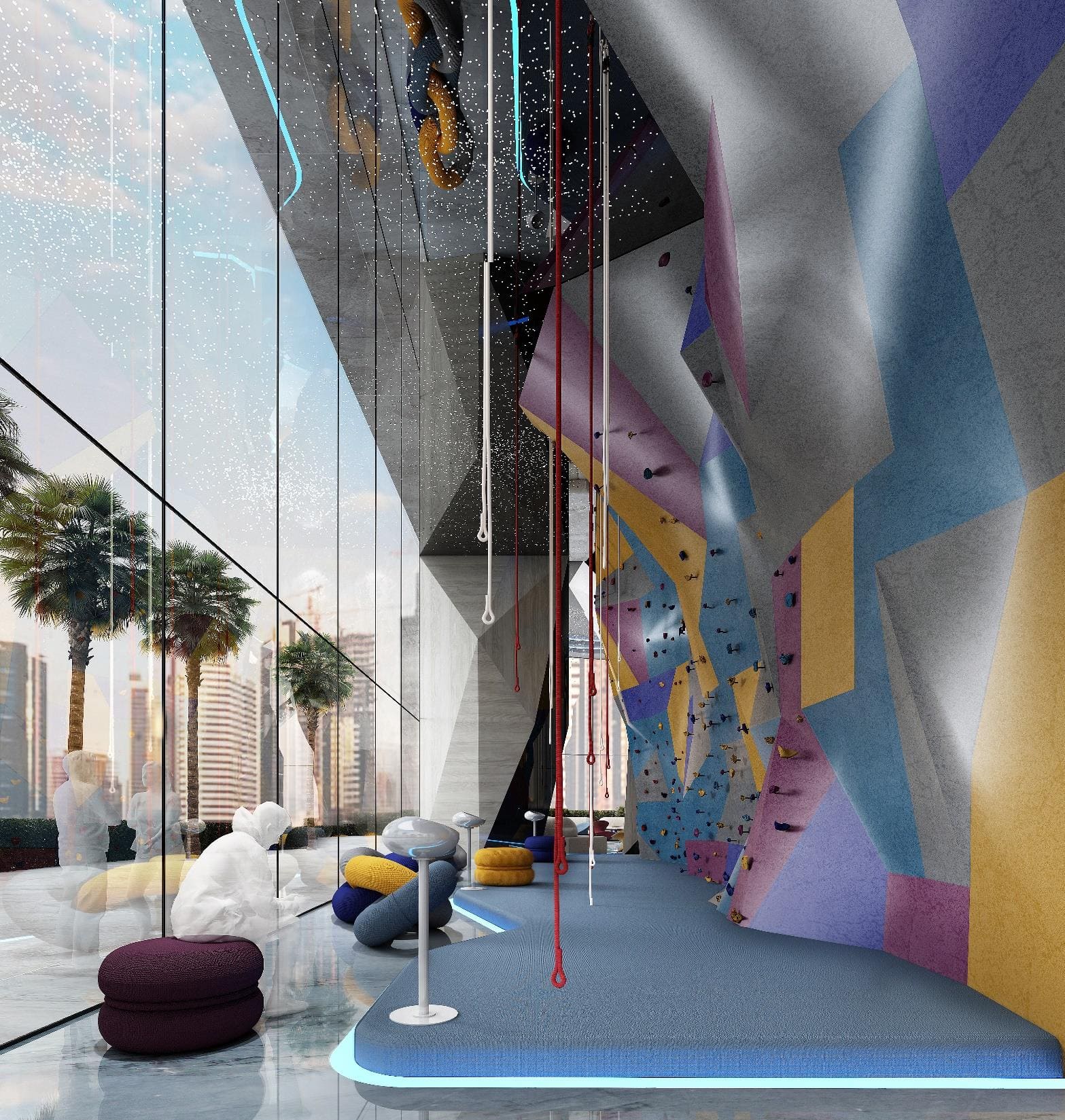 Volta by Damac, image 7 of 7. Render supplied by developer.