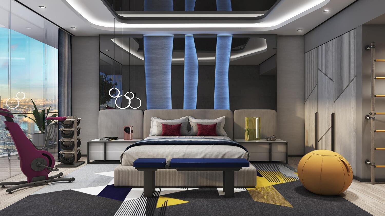 Volta by Damac, image 4 of 7. Render supplied by developer.