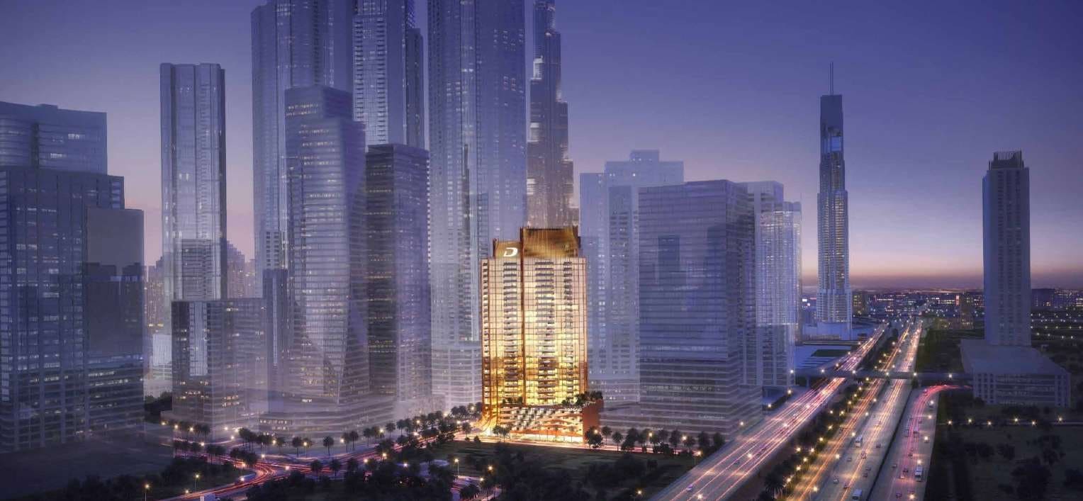 Elegance tower by Damac in Downtown Dubai, render supplied by developer