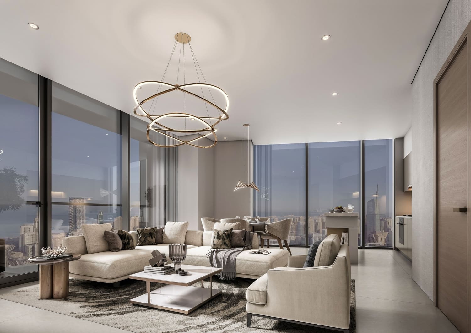 The Eden at Sobha Central, image 4 of 7. Render supplied by developer.