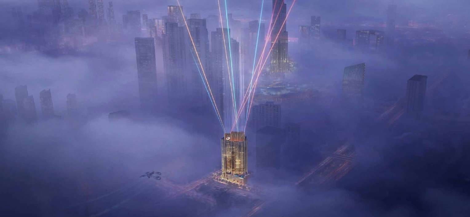 Elegance tower by Damac, image 4 of 13. Render supplied by developer.