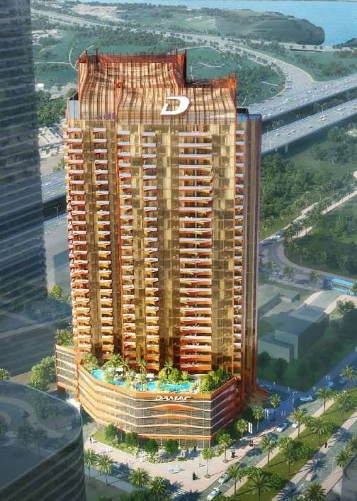 Elegance tower by Damac, image 5 of 13. Render supplied by developer.