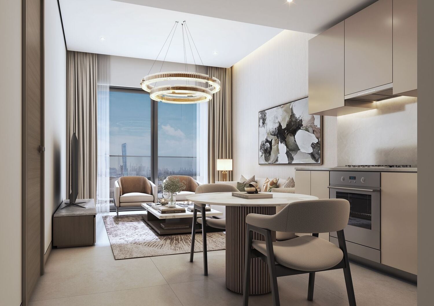 The Serene at Sobha Central, image 9 of 11. Render supplied by developer.